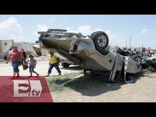 Comienza la reconstrucción de Ciudad Acuña, Coahuila / Titulares de la Noche