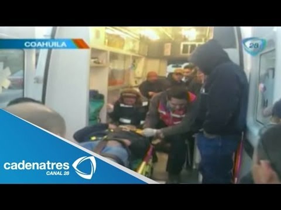 Accidente carretero, deja 17 lesionados en Saltillo