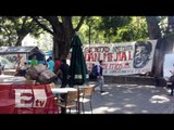 Maestros del SNTE toman Zócalo de Oaxaca / Vianey Esquinca