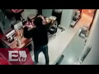 Desde la red  Asalta carnicería pero como no había dinero se llevó medio puerco / Vianey Esquinca