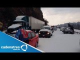 Reabren la autopista México-Toluca después de estar 10 horas cerrada