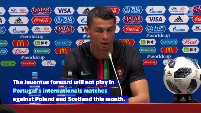 Cristiano Ronaldo Sidelined From Soccer Matches Due to Rape Allegations