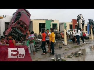 150 viviendas afectadas por tornado en Coahuila / Titulares de la tarde