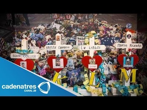 Rinden homenaje a las víctimas de Boston / Pay tribute to victims of Boston