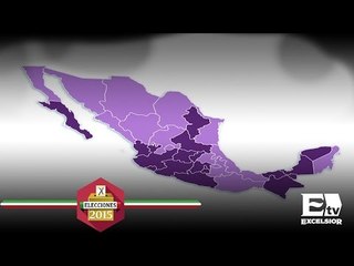 Nueve estados en disputa electoral / Elecciones 2015