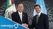 Peña Nieto se reúne con Ban Ki-moon / Peña Nieto meets with Ban Ki-moon