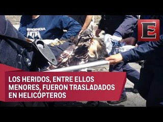 Suman 16 las personas lesionadas por el choque en la Xochimilco-Topilejo