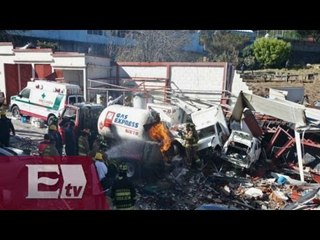 Exoneran a chofer de pipa que explotó en hospital de Cuajimalpa / Titulares de la tarde