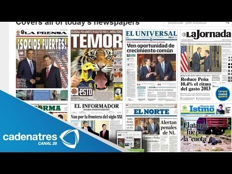 Así amanecen las portadas de los periódicos más importantes de México