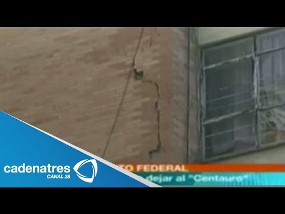 Habitantes del edificio Centauro niegan desalojarlo pese a las afectaciones