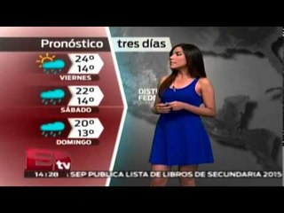 Pronóstico del clima para el norte de la república mexicana / Titulares de la tarde
