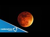 ¡IMPRESIONANTE! Imágenes del eclipse lunar 14 de abril 2014