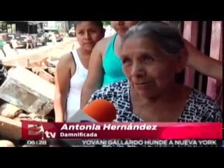 Activan plan DN-III en apoyo a damnificados en Hidalgo / Vianey Esquinca
