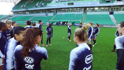 Corinne Diacre : "Etre à 100% dès la première minute"