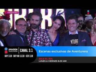 Escenas exclusivas de Aventurera