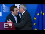 Encuentro entre Tsipras y Juncker/ Titulares de la tarde