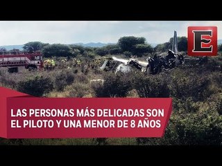 Aún hay 22 personas hospitalizadas por accidente de avión en Durango