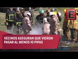 Fuga de gas provoca alarma en Chiconautla