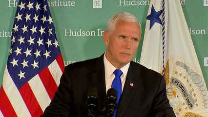 펜스 "중국, 美 정치에 개입 마라"...미중 갈등 격화 / YTN