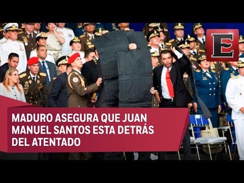 Se registró una explosión en Caracas durante un acto encabezado por el presidente Nicolás Maduro
