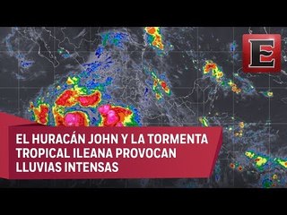 Dos ciclones toman fuerza en el Pacífico mexicano