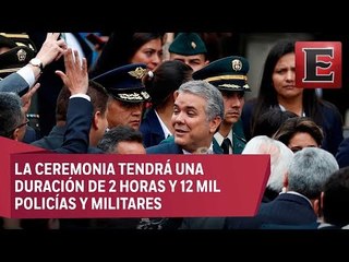 Todo listo para la ceremonia de posesión del mandatario electo Iván Duque
