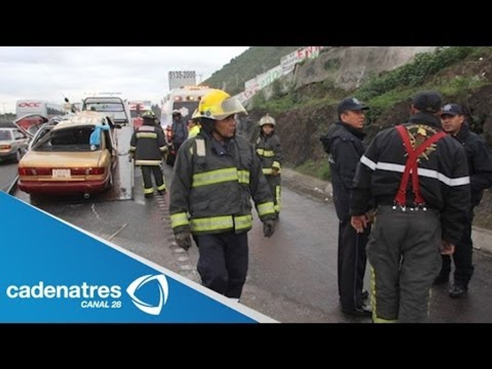 La autopista México-Puebla se convierte en trampa mortal / Mexico-Puebla highway turns into dea