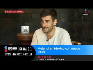 Melendi en México con nuevo disco