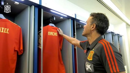 Espagne - Luis Enrique dévoile sa liste dans le vestiaire