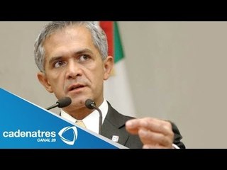 Miguel Ángel Mancera pone en marcha plan de seguridad