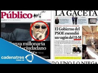 Así amanecen las portadas de los periódicos más importantes del mundo