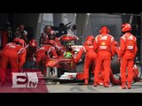 Escudería Ferrari protagonista de las prácticas libres