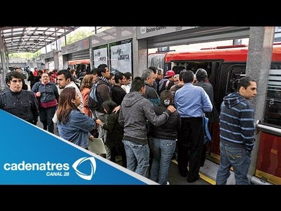 Reportan 43 robos en el metrobús / Reported 43 thefts in the Metrobus