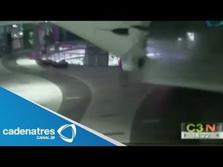 Se desploma techo de centro de comercial de Polonia