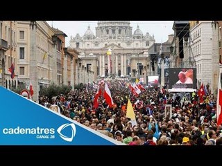 México, Polonia y Argentina, festejan canonización de Juan Pablo II