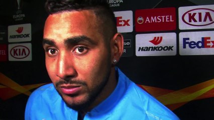 Dimitri Payet en zone mixte après le nul face à Limassol