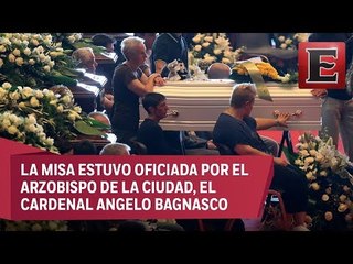 Funeral de estado a 19 víctimas del derrumbe de puente en Italia