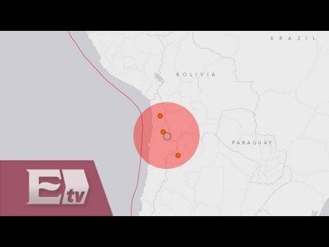 Fuerte temblor de magnitud 6.0 sacude a Chile / Vianey Esquinca