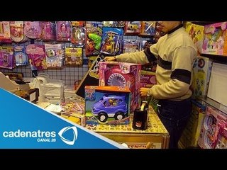 Tải video: Profeco pide tener cuidado al comprar juguetes / finanzas