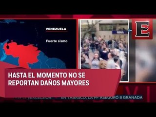 Primeros detalles del sismo en Venezuela