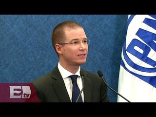 Legisladores respaldan a Ricardo Anaya para presidencia del PAN / Titulares de la tarde