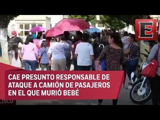 Despiden a la madre del pequeño Tadeo, víctima de narcobloqueos en Jalisco