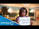 Michelle Obama se une a la campaña por la liberación de las niñas nigerianas secuestradas