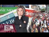 Duro y a las cabezas: CNTE y la crisis griega inundan la prensa nacional/ Ivonne Melgar