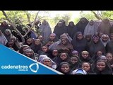 Revelan video de las niñas secuestradas en Nigeria
