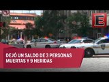Nuevo tiroteo deja tres muertos en Jacksonville, Florida