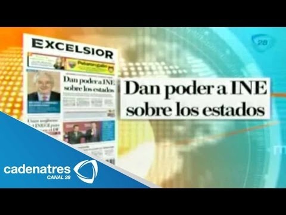 Así amanecen las portadas de los periódicos más importantes de México