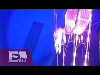 Acróbata que cayó de 7 metros responde a tratamiento / Vianey Esquinca