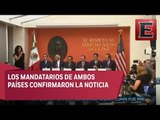 México y Estados Unidos llegan a un acuerdo para el TLC