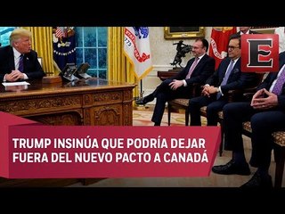 México y EU logran acuerdo comercial en marco del TLCAN